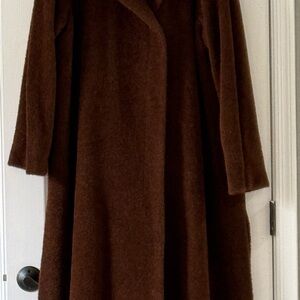 Max Mara Alpaca Lined Long Coat